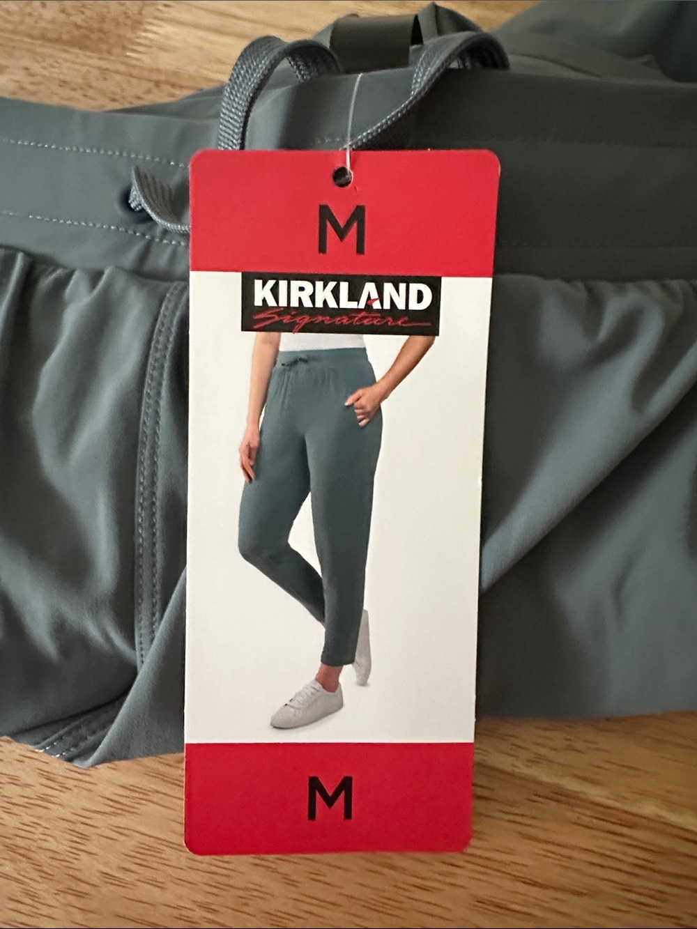 Kirklands Slate Blue Drawstring Joggers